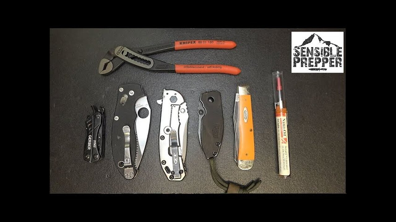 The Best Knife & Multi-Tool Lubrication: Nano Oil