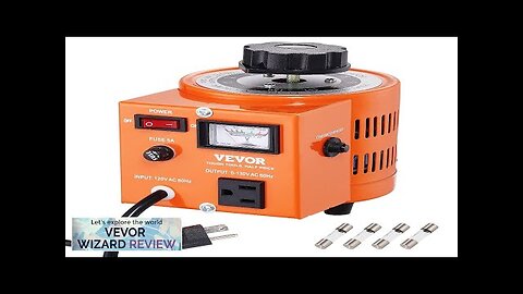 VEVOR 500VA Auto Variable Voltage Transformer 3.84 Amp 110V Input 0-130V Output Review