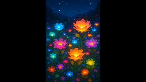 THE MAGICAL GARDEN OF LIGHT | FLOWERS THAT SHINE LIKE STARS