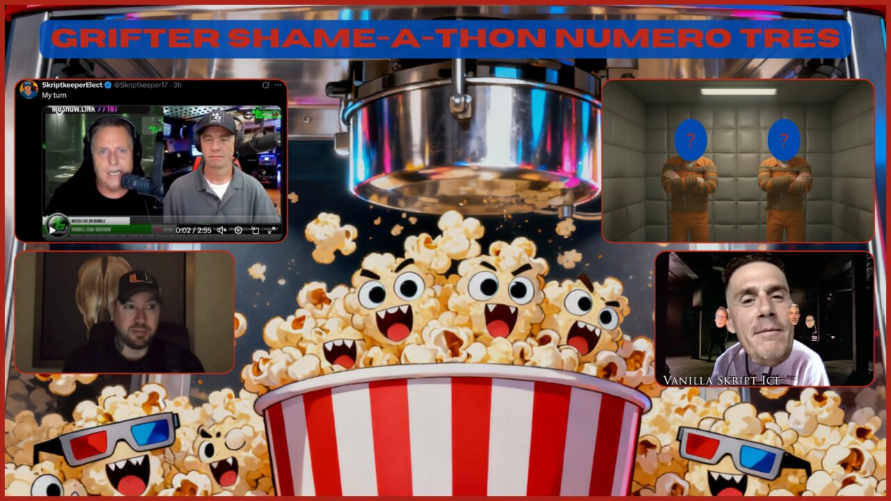 Grifter Shame-A-Thon Numero Tres | LIVE Oct. 2nd, 2025 | Ghey MG Show & Skriptkeeper feud ~ Phil Godlewski dropping fat lies again ~ And the first ever Swindlers List Award Ceremony!