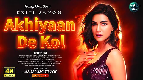 Akhiyaan De Kol Song | Shilpa Rao | Kriti Sanon | Ai Music Tune | Official Music Video | Hot Dance