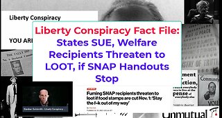 Fact File: SNAP Furor Misses Deeper Anti-Constitutional, Immoral Nature of Program