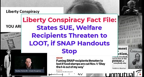 Fact File: SNAP Furor Misses Deeper Anti-Constitutional, Immoral Nature of Program