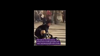 Knife attacker kills three after smoke bombing Taiwan metro