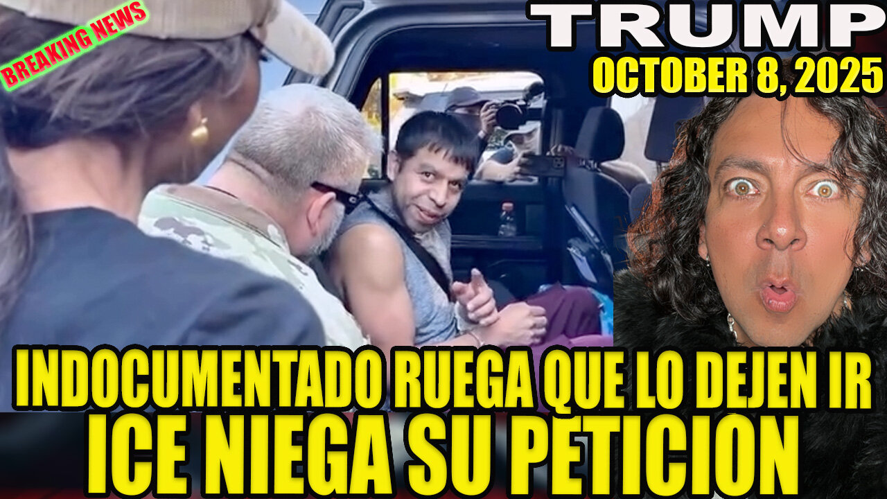 INDOCUMENTADO SUPLICA QUE NO LO DEPORTEN! ICE NIEGA SU PETICIÓN