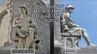 JUAN O SAVIN with Sheila Holm- Bill Quinn Insist On Truth 10 31 2025