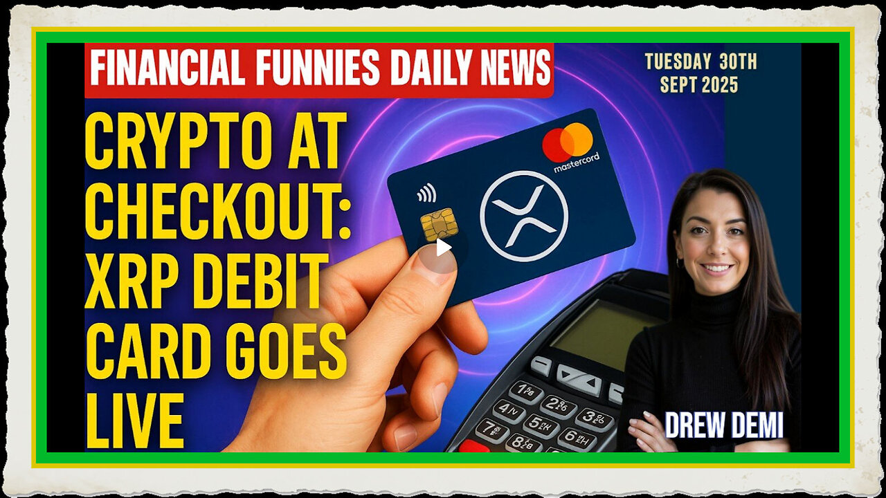 CRYPTO AT CHECKOUT XRP DEBIT CARD GOES LIVE! WITH DREW DEMI