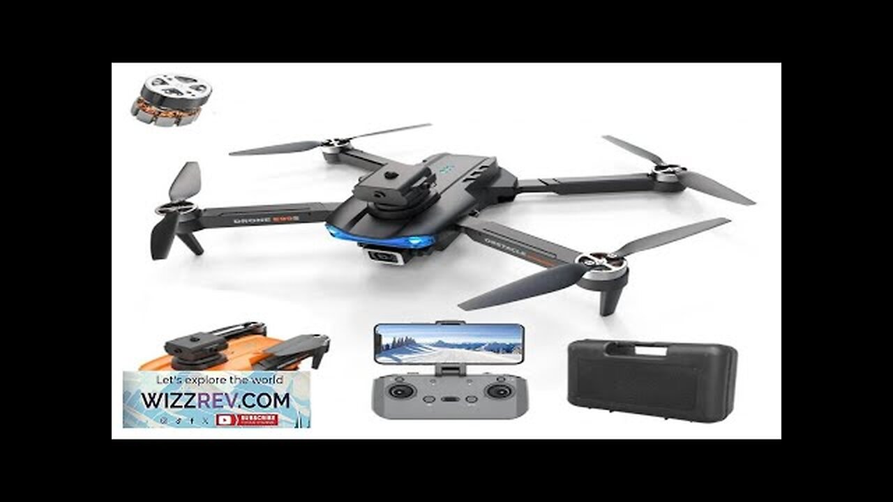 XKJ E99S Mini WiFi FPV with HD Dual Camera 360° Obstacle Avoidance Review