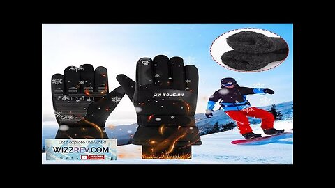 TENGOO USB Heated Gloves for Men Cycling Gloves Winter Waterproof Cold Padded Review