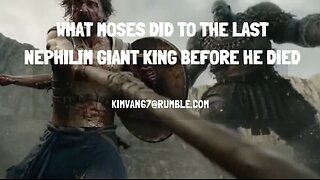 What Moses Did to the LAST Nephilim GIANT KING Before He Died.