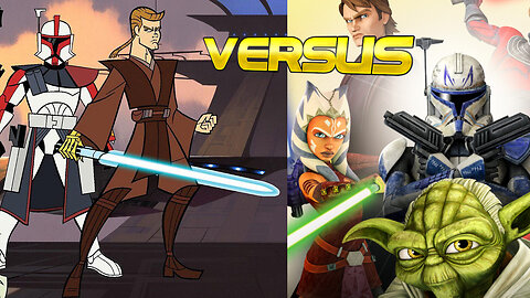 Star Wars Clone Wars vs Clone Wars