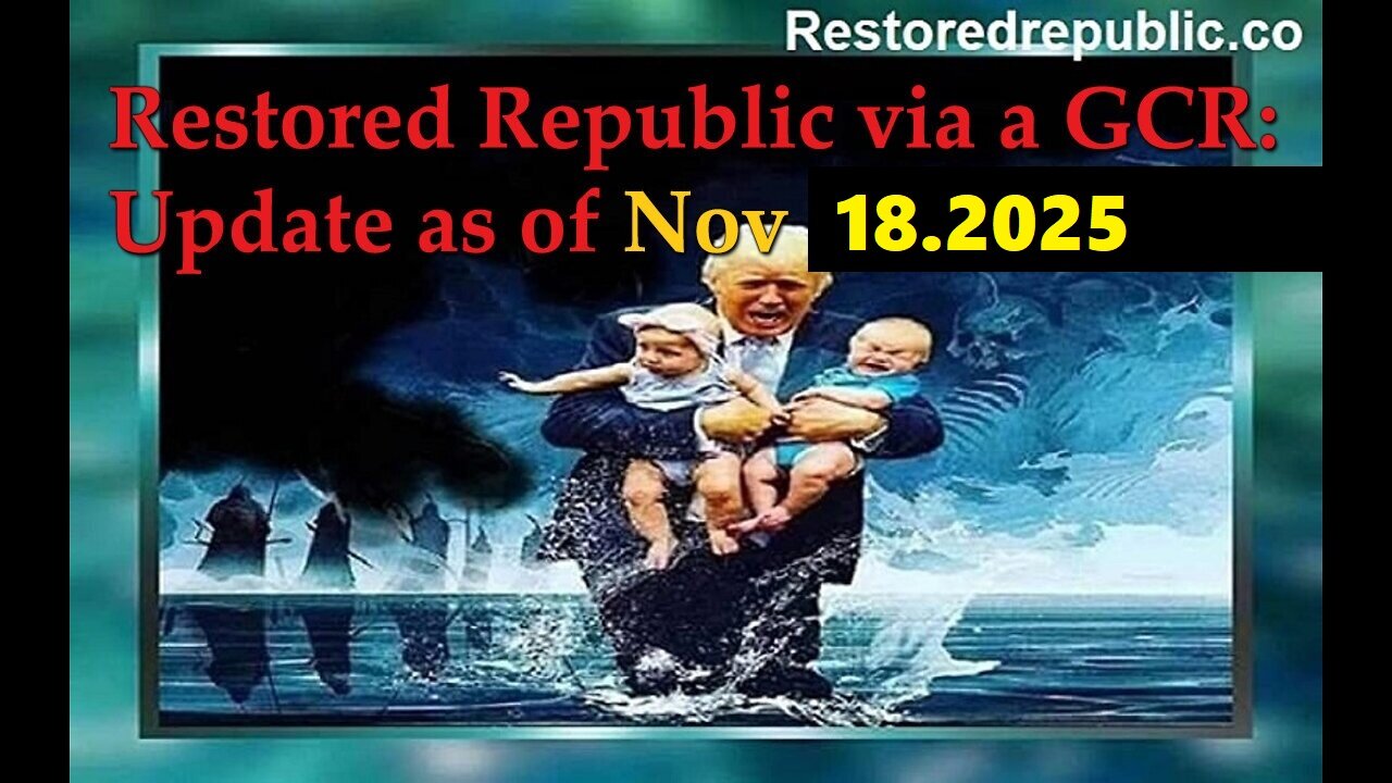 Restored Republic via a GCR: Update as of November 18, 2025