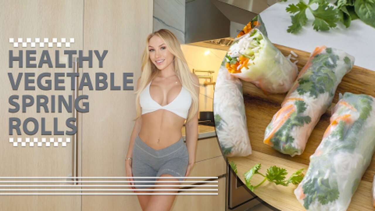Healthy Vegetable Spring Roll Recipe
