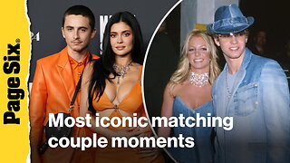 The most iconic matching celebrity couple moments of all time: From Timothée and Kylie to Britney and Justin