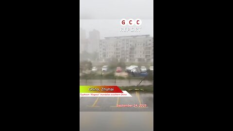 #China #Zhuhai #Guangdong #Ragasa #typhoon #flood #weather #climate #anomaly #climatechange