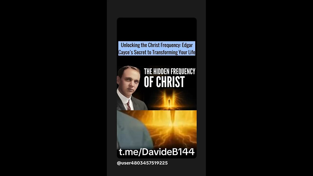 The Hidden Frequency Of Christ