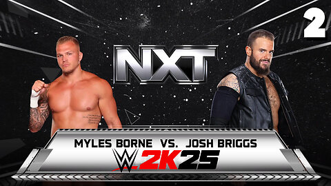 WWE 2K25 NXT September 30th 2025 - Match 2: Future Star!