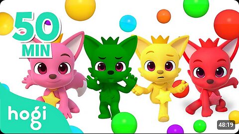 Learn Colors with Ball Pit + More｜Colors for Kids｜Hogi Colors｜Hogi Pinkfong