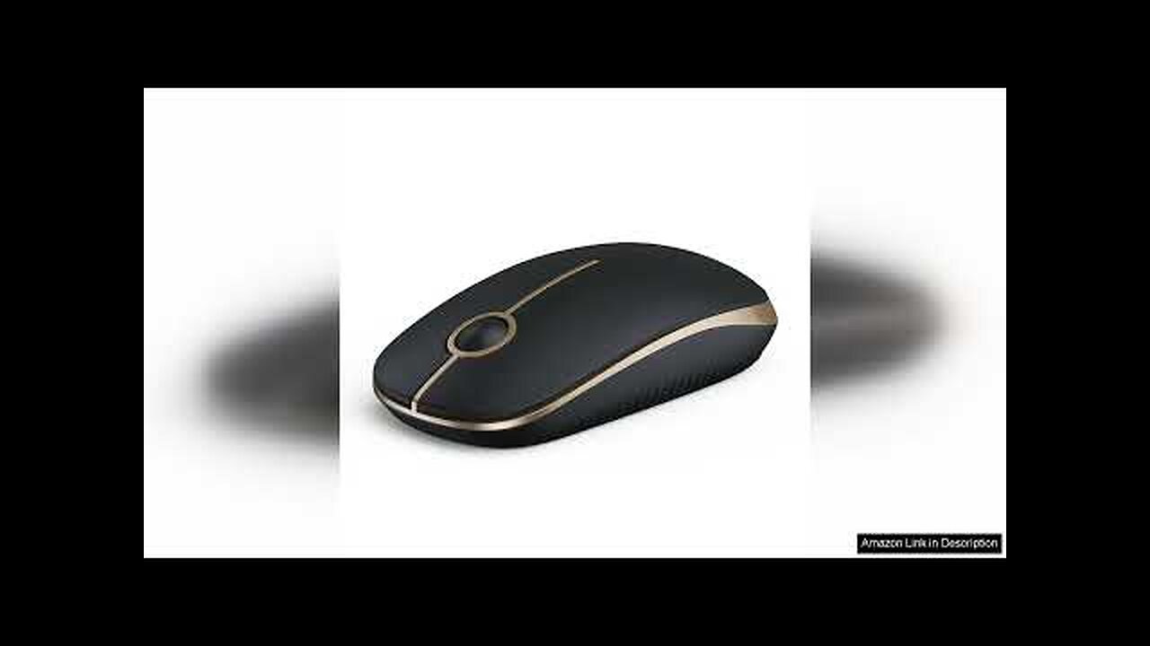 VssoPlor Wireless Mouse, 2.4G Slim Portable Computer Mice with Nano Receiver Review