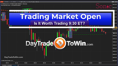 Why Market Open Trades Are RISKY (But Maybe Profitable)