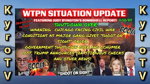 Situation Update - November 10, 2025 (edited version) (Swedish subtitles)