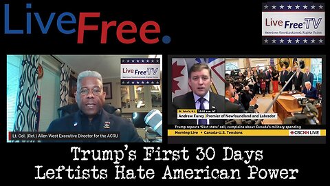 Trump's First 30 Days Leftists Hate American Power