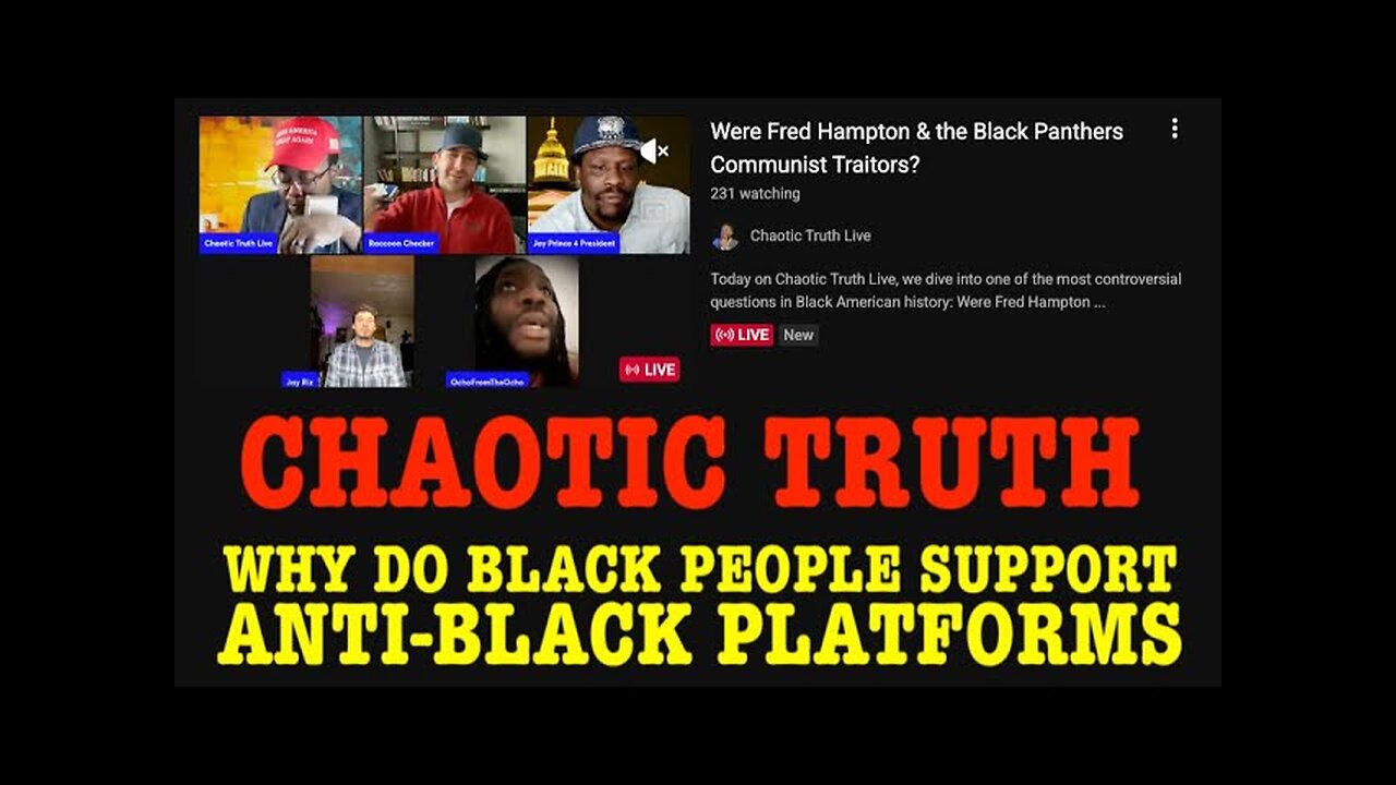 CHAOTIC TRUTH : THE EXCESSIVE COONING ON YOUTUBE IS PROBLEMATIC