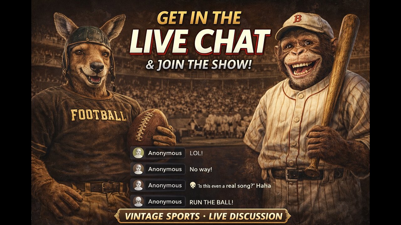 #SPORTS #CHAT #LIVE, LET'S CHAT