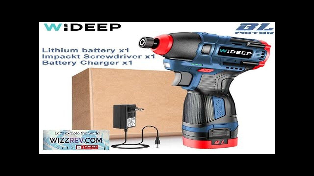 200N.m 16.8V Brushless Electric Drill Screwdriver Impact Driver Cordless Drill Household Review