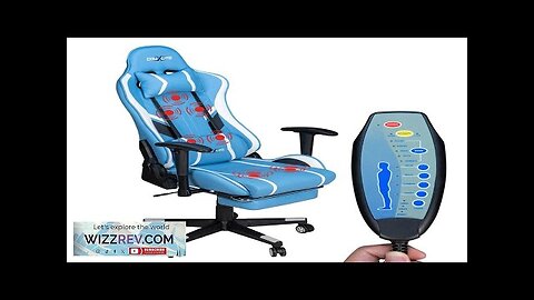 Douxlife® GC-RC03 Gaming Chair Massage Ergonomic New Customized PU Massage Computer Office Review