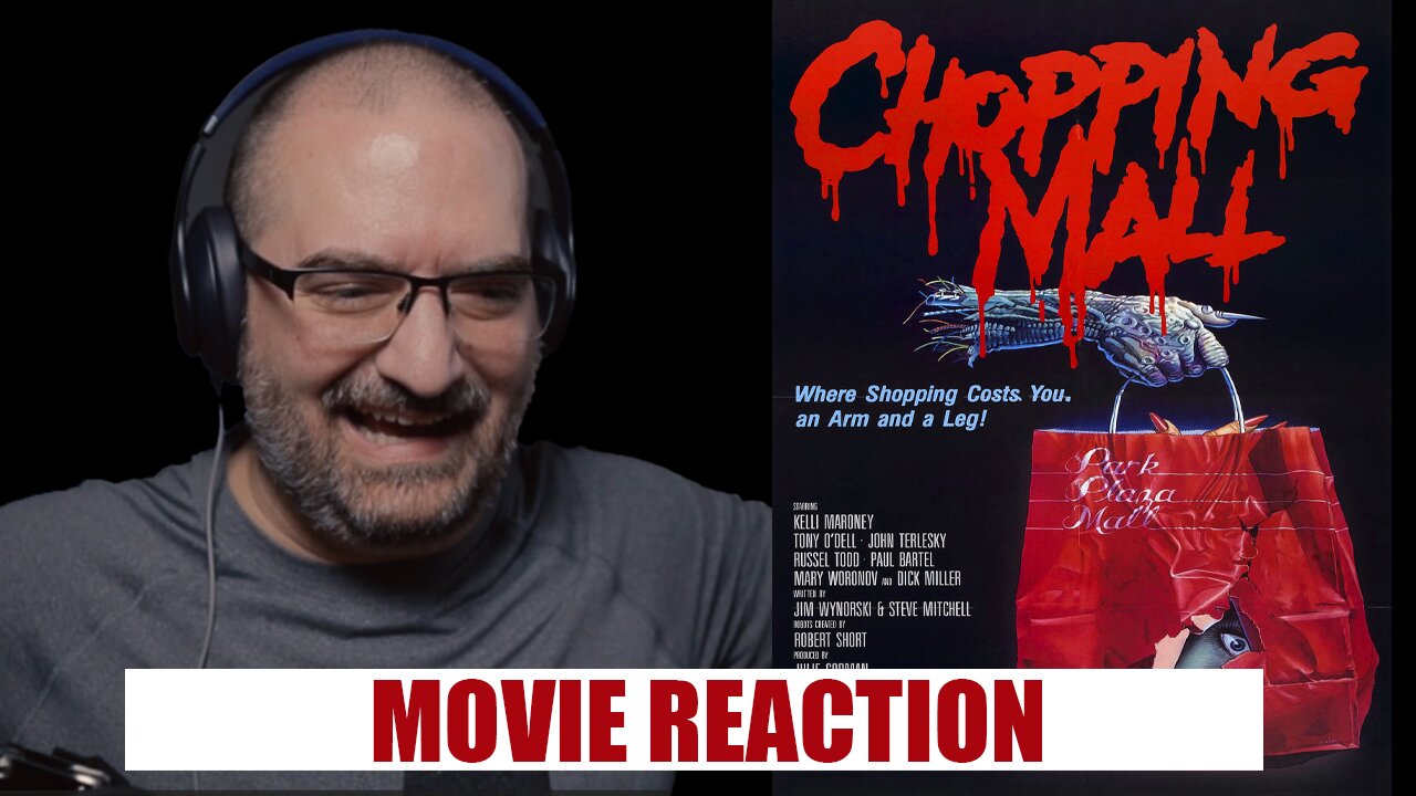 CHOPPING MALL (1986) | First Time Watching Horror Movie Reaction – Killer Robots in a Mall!