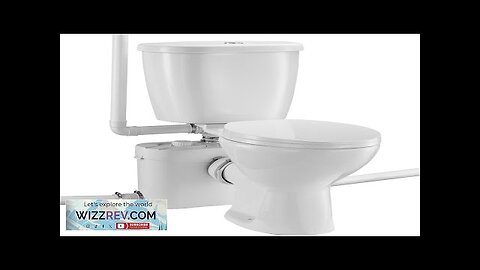 VEVOR Macerating Toilet System with 700W Pump Upflush Toilet For Basement Review