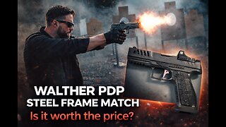 Walther PDP Match Steel