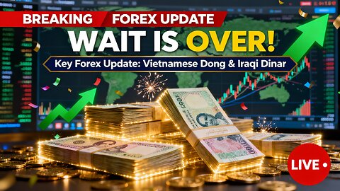Iraqi Dinar 🎆 Wait is Over! Key Forex Update about Vietnamese Dong & Iraqi dinar.📢 Forex News Today!