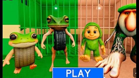 BONECA AMBALABU and BABY Vs BR BR PATAPIM and BABY! Barry Prison Roblox #Obby