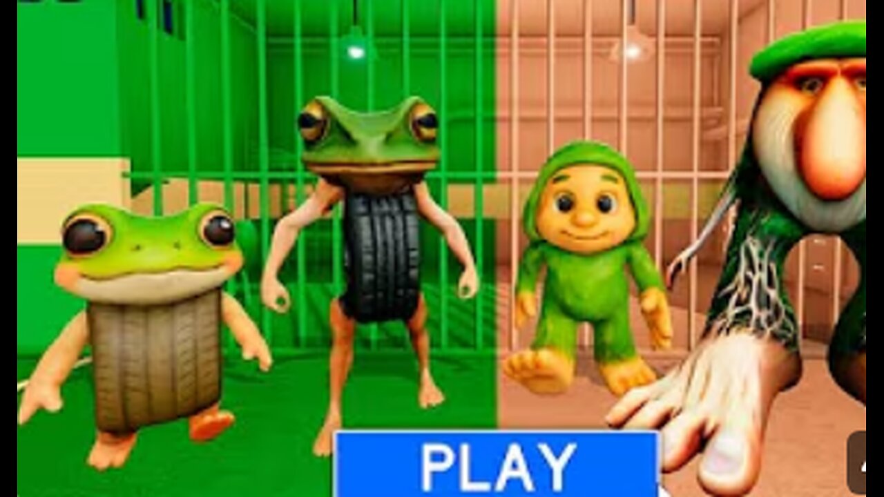 BONECA AMBALABU and BABY Vs BR BR PATAPIM and BABY! Barry Prison Roblox #Obby