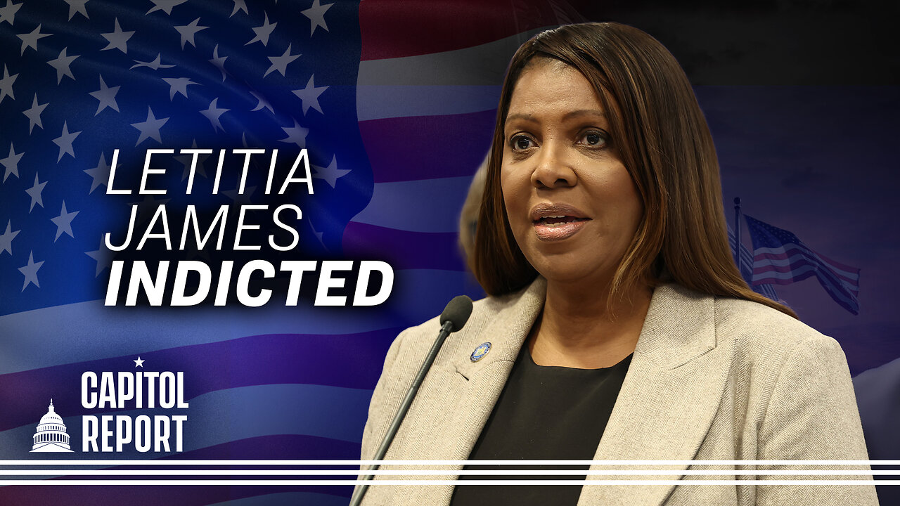 New York AG Letitia James Criminally Indicted; What Trump Says About Next Phase of Gaza Peace Plan