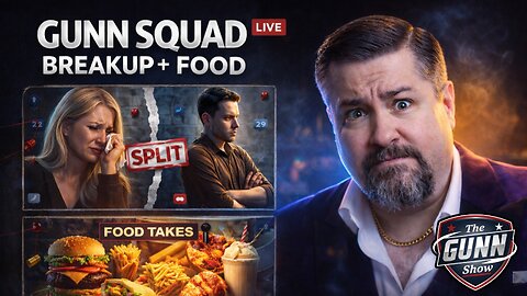🚨 LIVE: We had a GUNN SQUAD Break Up Today and then we ALL Got FAT and Talked about Food!