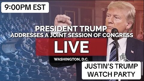 LIVE: President Trump Addresses a Joint Session of Congress - 3/4/25