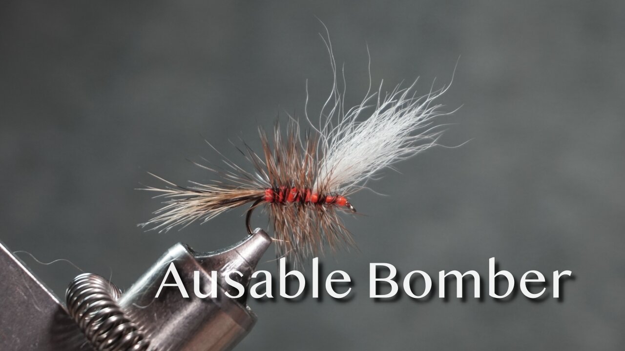 Ausable Bomber: a Fran Betters dry fly pattern