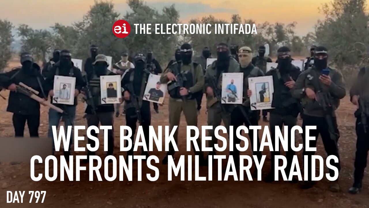 West Bank resistance confronts military raids, with Jon Elmer