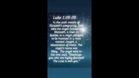 Luke 1:26-28