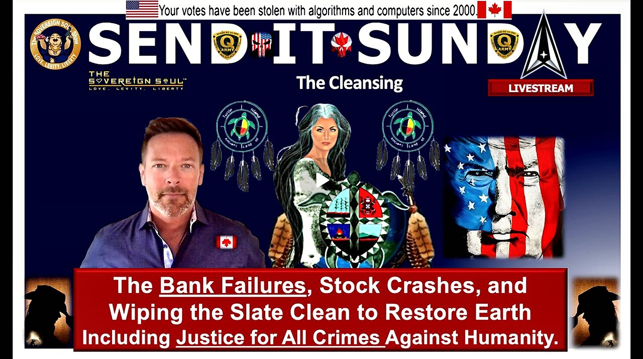 ⚡️SEND IT SUNDAY⚡️ DJT's FAFO Purge, Vax Ruled WMDs, Banks CRASH, MAHA MedBeds & NESARA’s GOLD RUSH!
