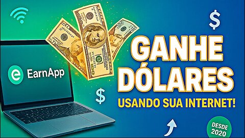 Como Transformei Minha Internet em DÓLARES Automáticos (Desde 2020 e Paga MESMO!)