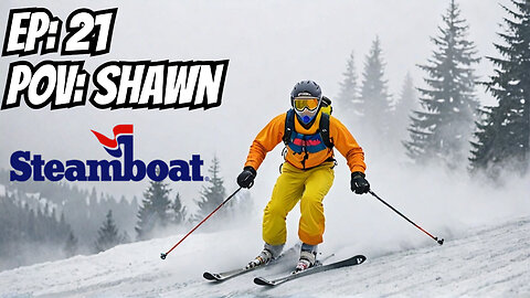 EXPERIENCE THE RUSH of Skiing Down A Snowy Mountain