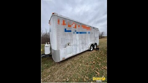 2002 Continental Cargo Barbecue Concession Trailer with 2003 Dodge Ram Truck for Sale in Kentucky!