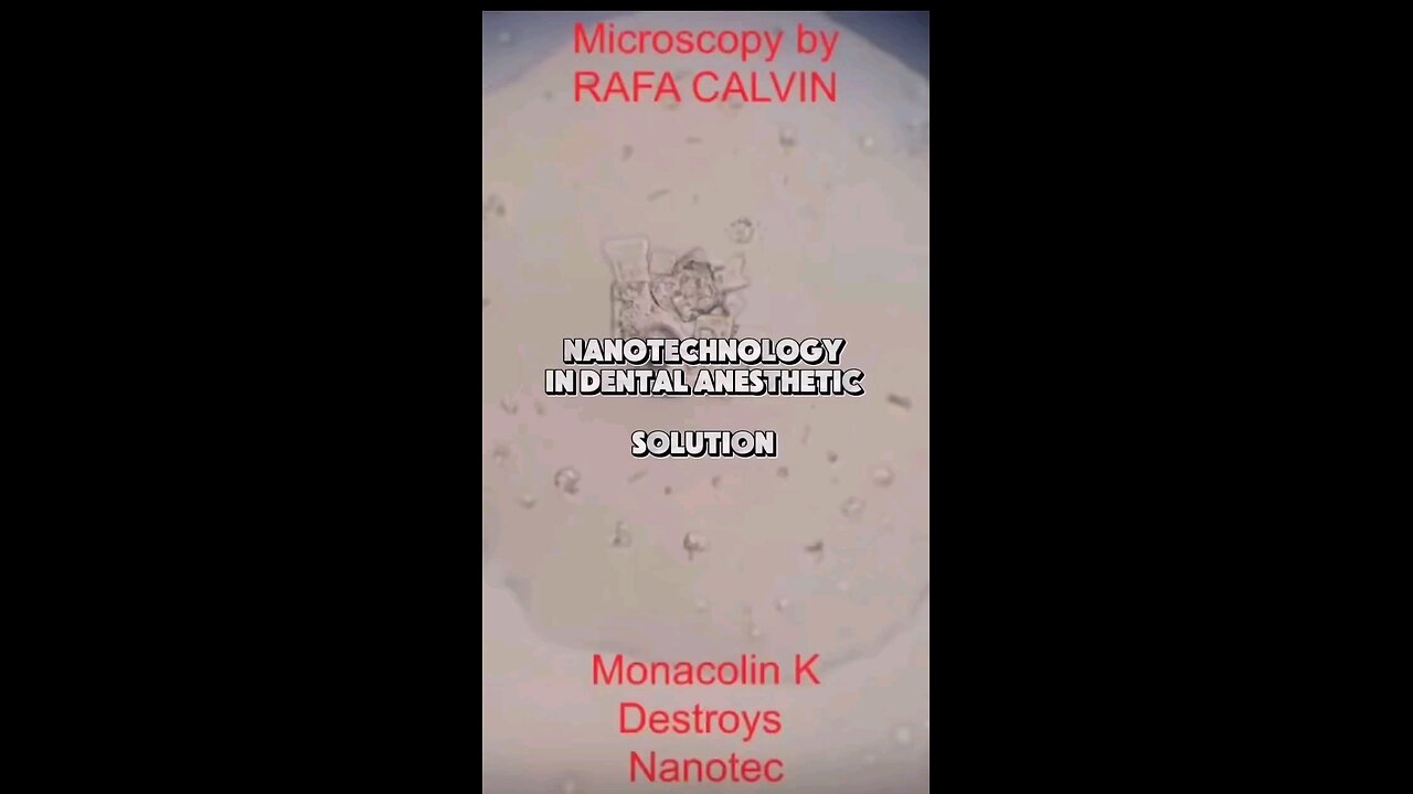 Red Rice Yeast-Monacolin K-Destroys Nanotech In Your Body