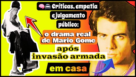 Minha nossa!😔📉 De #galã da TV ao pedido de pix a queda, o trauma e o desabafo sincero de #MarioGomes