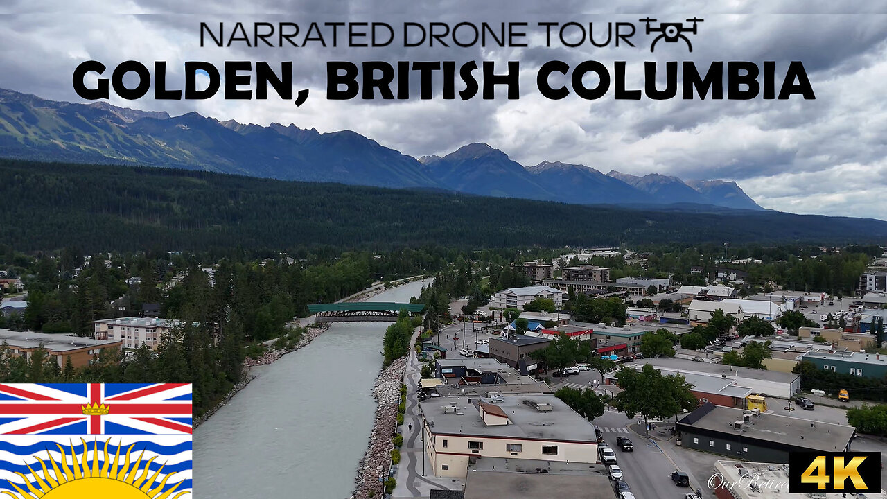 ✨ Golden, British Columbia 🌲📍 4K Drone