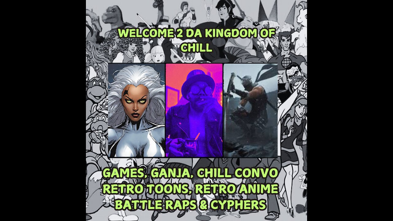 🤴🏾KINGDOM MENU: 🎮LATE NITE CYBERNETIC PEW PEW'S ON DECK🎮